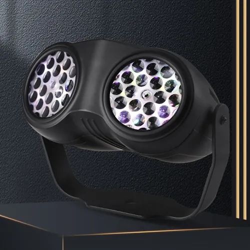 K960 Double head rotary projection lamp